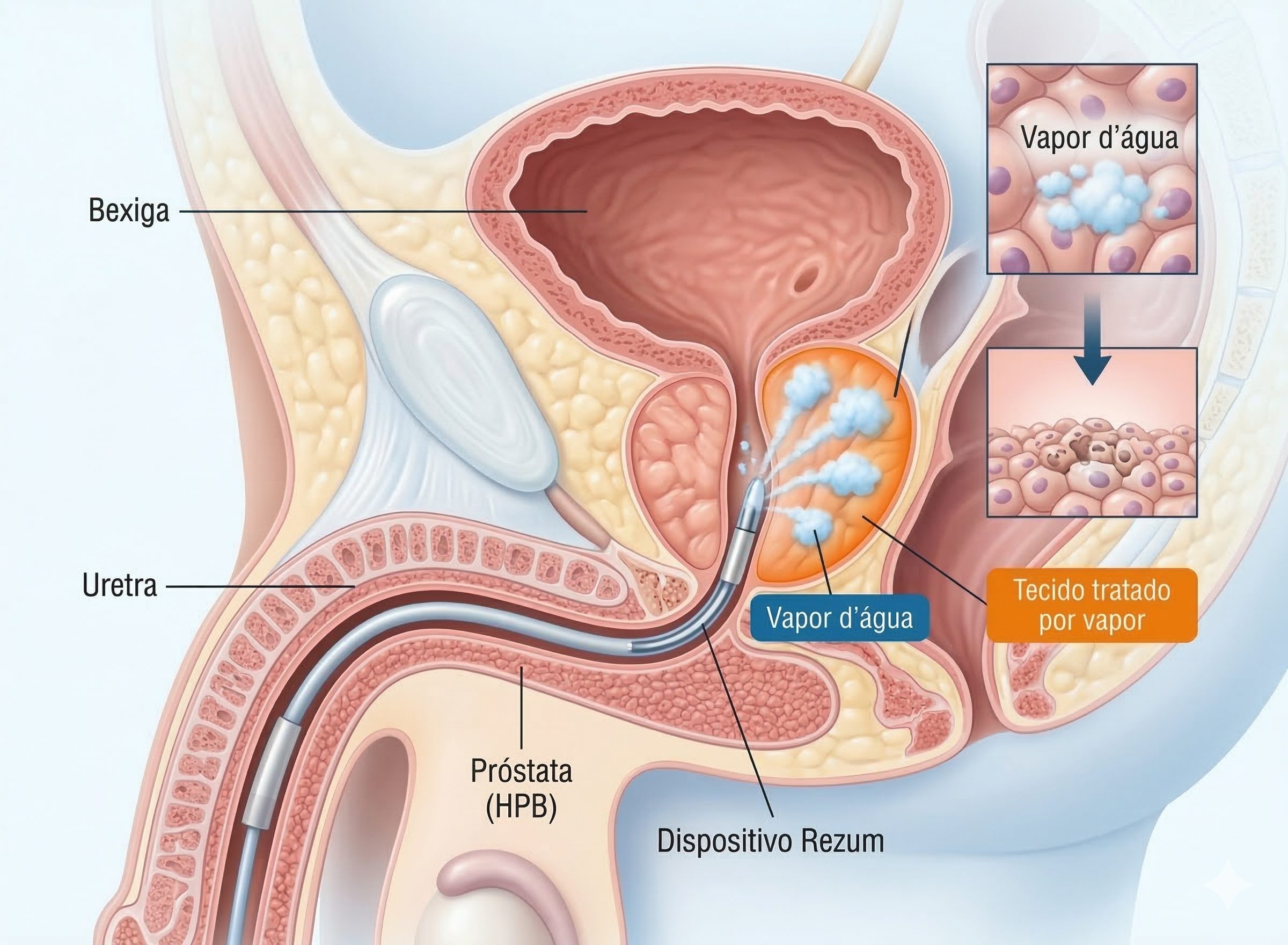 Rezum: O Tratamento Sem Cortes para Próstata Aumentada