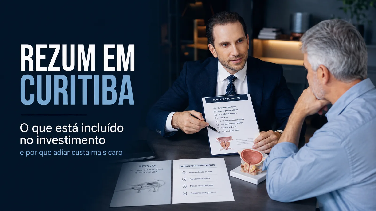 Rezum em Curitiba: O Que Está Incluído no Investimento e Por Que Adiar Custa Mais Caro